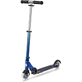 Micro Scooters | Micro Sprite LED Children's Scooter | Handlebar Adjustable | Light Up Wheels | Foldable | 5-12yrs | Boys &amp; Girls