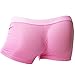 iEFiEL Sexy Mens Open Penis Sheath Boxer Briefs Stretch Thong Underwear (Pink)