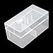 uxcell Hard Plastic Case Holder Storage Box Container for 12 x 9V Battery