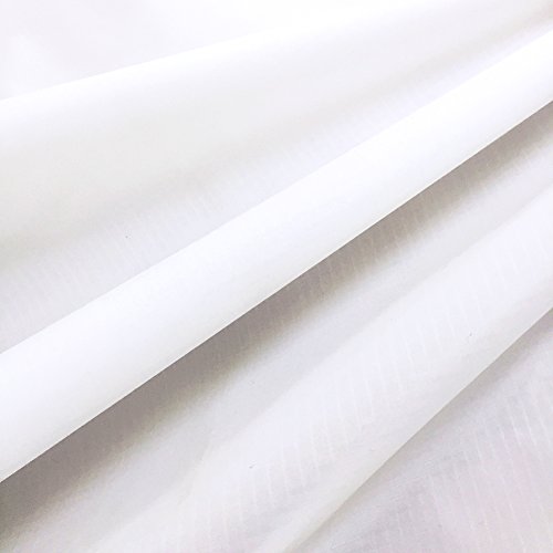 emma kites White Ripstop Nylon Fabric 60