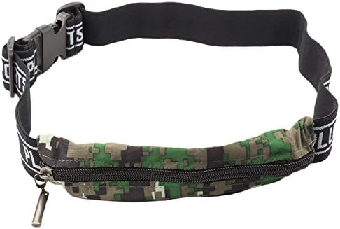 Sports Running Belt Fitness Exercise Waist Fanny Pack - Smartphones Valuables Adjustable Band (Camo)