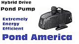 Pond America Pond Pump 3250 GPH Water Fall, Koi Fountain
