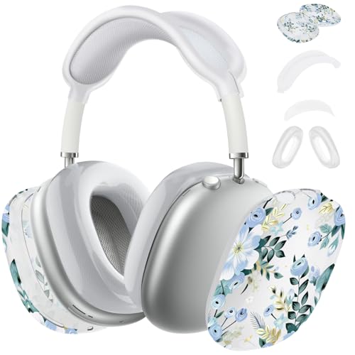 Aiaabq Case Cover for AirPods Max Headphones,Anti-Scratch Ear Pad Case Cover/Ear Cups Cover/Headband Cover/Top Pad Protector,for AirPods Max. Clear Soft TPU and Silicone,Skin Scratch Proof. at Amazon