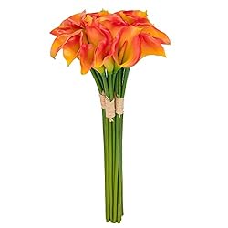 Softflame Artificial/Fake/Faux Flowers - Calla Lily