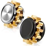 2 Pieces Copper Gear Metal Spinner Toy Small Fidget