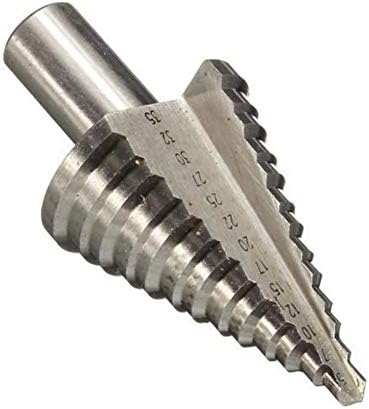 大人気 ドライバーセット ドリル5 35mmステップドリルビット13ステップラウンドシャンクストレートフルートステップドリルドリルアクセサリー