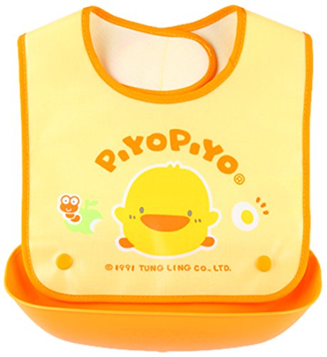 Piyo Piyo Detachable Pocket Bib