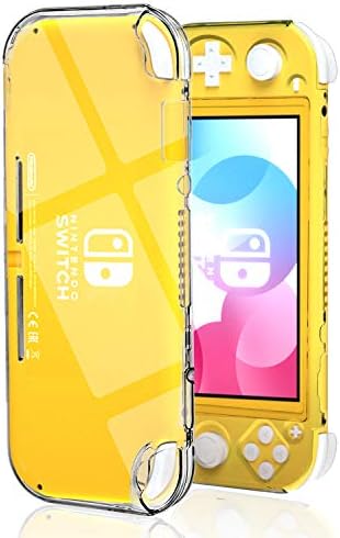 ECHZOVE Protective Case for Nintendo Switch Lite, Hard Clear Case