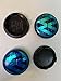Volkswagen VW Wheel Center Caps (SET OF 4 pieces) PLUS set of 4 TIRE VALves EOS Golf Jetta Passat CC Phaeton Scirocco Sharan Tiguan Touran Transporter Hubcap Wheel Center Caps 3B7601171 3B7 601 171