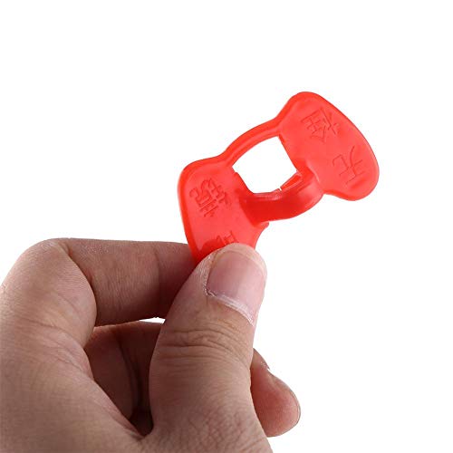 20 Pcs Anti Picken Brillens Kunststoff Pinless Peepers No-Bolt Hühnerbrillen Hühner Anti Picken Brille Geflügel Landwirtschafts Ausrüstung Werkzeu – Bild 3