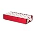 MMF Aluminum Rolled Coin Storage Tray, Pennies, ABA Red, 1/EA (211010107)