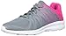 Fila Women's Memory FINITION Running Shoe, Monument/Pink GLO/Metallic Silver, 9 Medium US