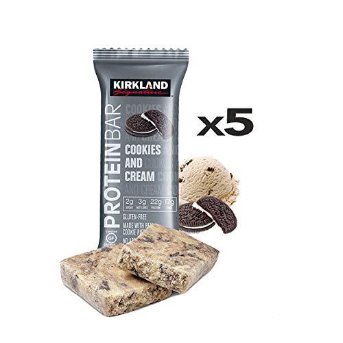 Kirkland Signature Protein Bars Variety Pack (20 Count) 5 of Each, All 4 Flavors Chocolate
