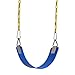 AGPTEK Swing Seat, 30.4 x 6 x 0.27 Inch Yard Swing for Kids & Adults with Metal Triangle Ring - Blue (113KG /250LB Weight Limit)