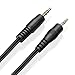 TNP 2.5mm to 3.5mm Adapter Cable (3FT) - Bi-Directional Male to Male 2.5 to 3.5 Subminiature Stereo Audio Jack Extension Converter Cable Gold Plated Headset Headphone AUX Connector Wire Cord Plug