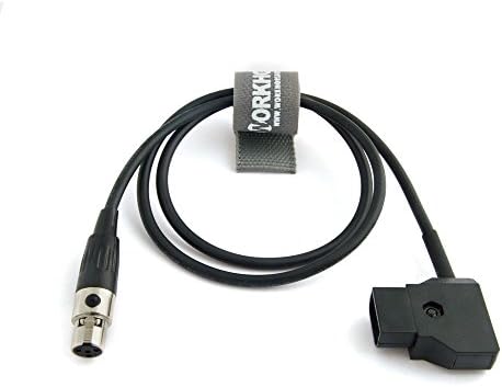 TV Logic Power Cable Mini XLR to D-Tap - 24" - by Workhorse Gear