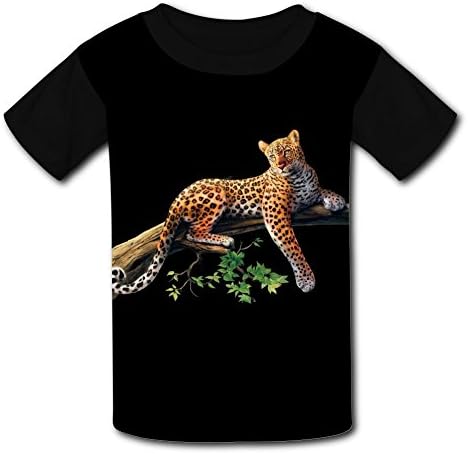 Wcpol Panther Children's 3D Print Tee Shirt Top Tees Short Sleeve for Boys M