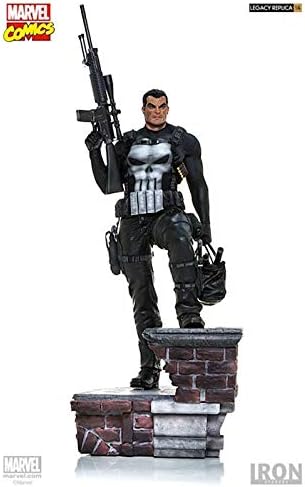 Amazon Com Iron Studios Marvel The Punisher Legacy Replica Statue 903201 Toys Games