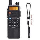 Baofeng UV-5R8W High Power Tri-Power 1W/4W/8W Portable Dual Band Two-Way Radio 3800mAh Battery & Tactical Antenna