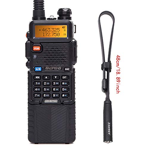 Baofeng UV-5R8W High Power Tri-Power 1W/4W/8W Portable Dual Band Two-Way Radio 3800mAh Battery & Tactical Antenna