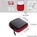 YUPING AirPods Case Silicone Protective Cover,2 Anti-Lost Strap,2 Pairs of Ear Hook,1 Headphone Case Compatible Apple AirPods (6PACK)-Red