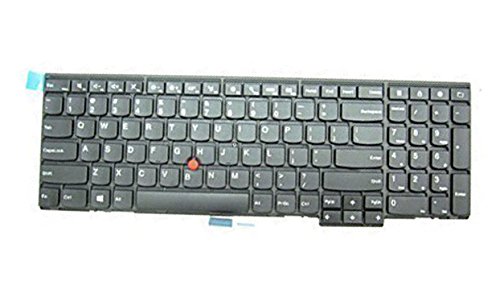 Replacement Keyboard Without Backlit for Lenovo Thinkpad E540 E531 L540 US Layout 4 Fixing Screws on the Back