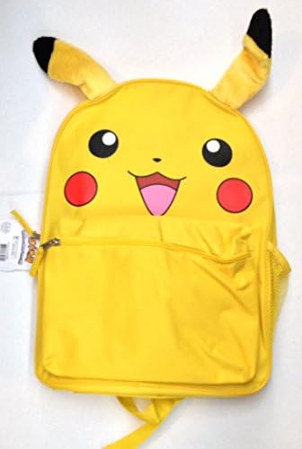 POKEMON PIKACHU BACKPACK WITH WIRED EARS FOR ADJUSTMENT