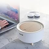 URALFA Mini Desktop Trash Can, Countertop Tiny