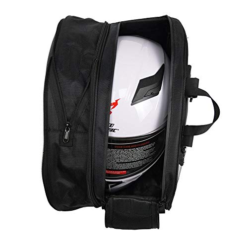Ya-tube Moto Centric Motorcycle Saddle Bag Waterproof Oxford Travel 41L Capacity Vehicle Equipment Bag