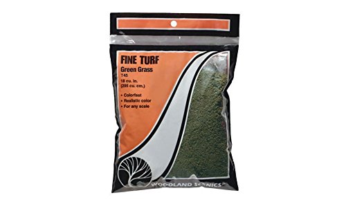 Turf 18 to 25.2 Cubic Inches-Green Grass - Fine