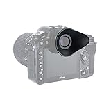 JJC Oval Shape Eyecup Eyepiece Eyeshade for Select Nikon Cameras - Nikon D7200/D7100/D7000/D5600/D5500/D5400/D5300/D5200/D5100/D3400/D3300/D3200/D3100/D3000/D90/D200/D300/D300S/D600/D610/D750