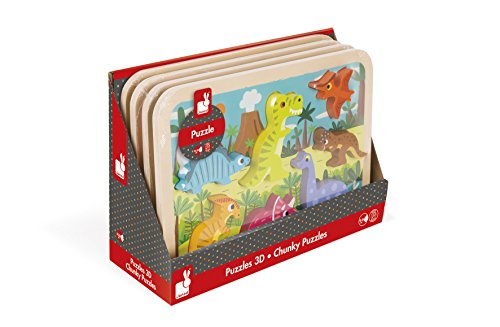 Janod Dinousaur Chunky Puzzle