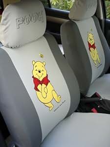 Amazon Com 6pcs Winnie The Pooh Universal Car Seat Cover