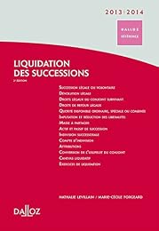 Liquidation des successions