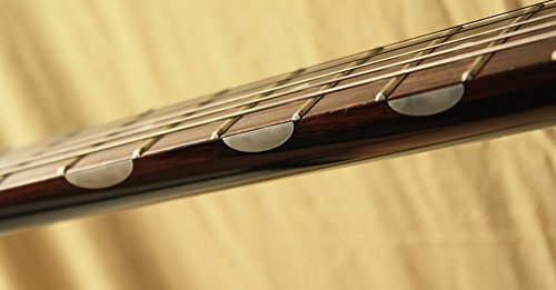 Fretboard Markers Inlay Sticker Decals for Guitar - Thumbnail/Half Moon - WP