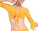 BellyLady Tribal Belly Dance Yoga Costume Wrap Top, Top for Christmas