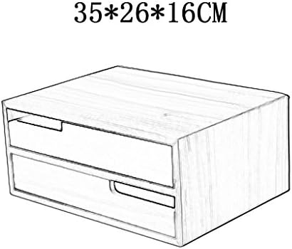 Amazon Com File Cabinet Desktop Extended Drawer Office Organizer Wood Multiple Sizes Size 352623cm Kitchen Dining