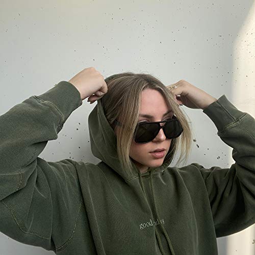 square lens aviator sunglasses