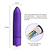 Vibrator, Oomph! Upgraded Bullet Shape Waterproof 16 Speed Vibration G-spot Massager Sex Toy for Women (Purple) …