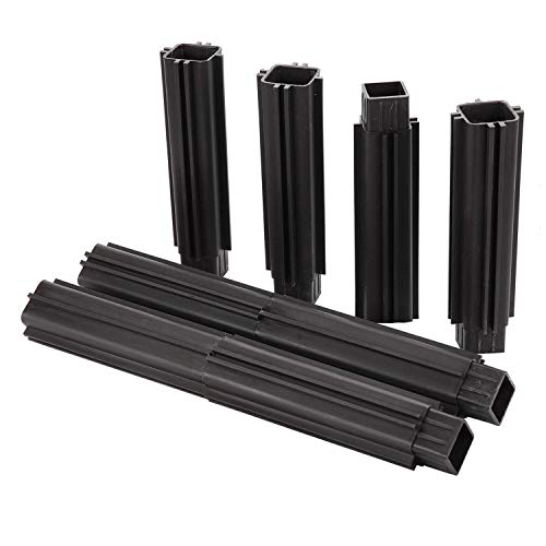 T4U Plastic Assemble Raised Garden Bed Component – Connecting Bar, Set of 8