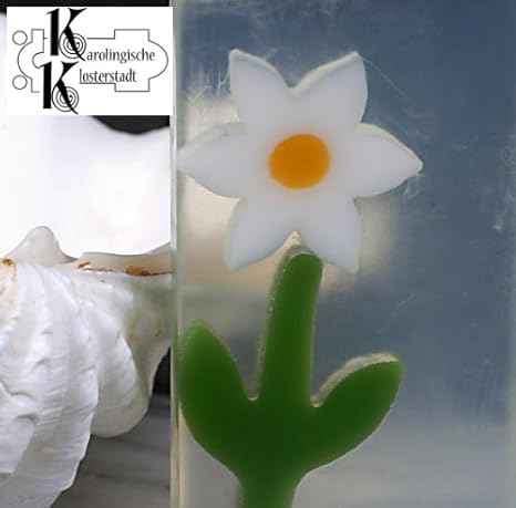 Margerite mit Mandelöl Duftseife Aromaseife Naturseife