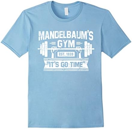 Men's Mandelbaums Gym Its Go Time T-shirt 3XL Baby Blue