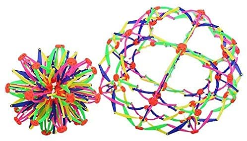 Expandable Magic Ball - Colorful Inflatable Yoga & Breathing Ball, Stress Reliever for Boys & Girls