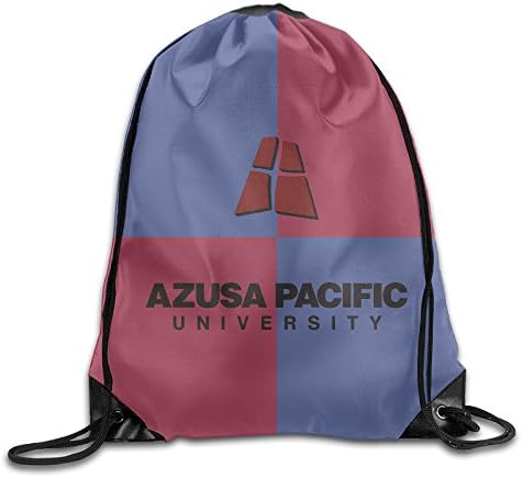 Unisex Azusa Pacific University Drawstring Backpack Gym Sack Pack