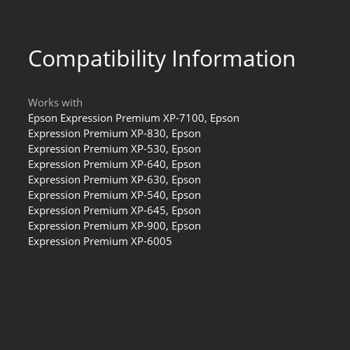 EPSON 410 Claria Premium Ink Standard Capacity Photo Black & Color Combo Pack (T410520-S) Works with Expression Premium XP-530, XP-630, XP-640, XP-7100, XP-830