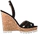Nine West Women's Kindeyes Suede Wedge Sandal