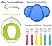 Stay Put Suction Baby Bowls - Suction Toddler Spill Proof Feeding Set | Bonus Spoon and Fork | 3 Sizes of Bowls and Snap Tight Lids | Perfect to Go Storage | FDA Approved BPA Free