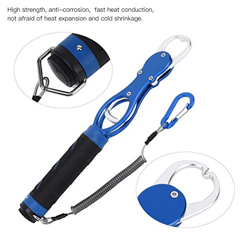 RiToEasysports Fischlippengreifer Angelzange Griff Aluminiumlegierung mit rutschfestem Griff Tackle Hook Recover Cutter… – Bild 6