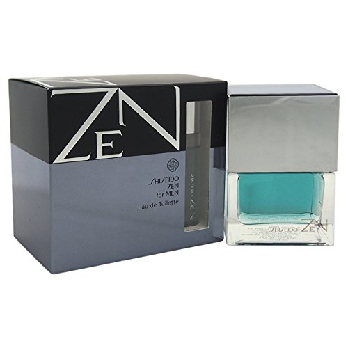 Shiseido Zen Eau de Toilette for Men, 3.3 Oz. + .5 Oz, 2 Count