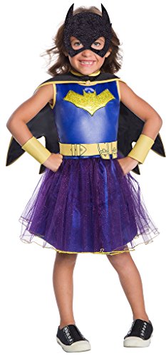 Faerynicethings Child Size Deluxe Batgirl Costume - Superhero - 3 Sizes
